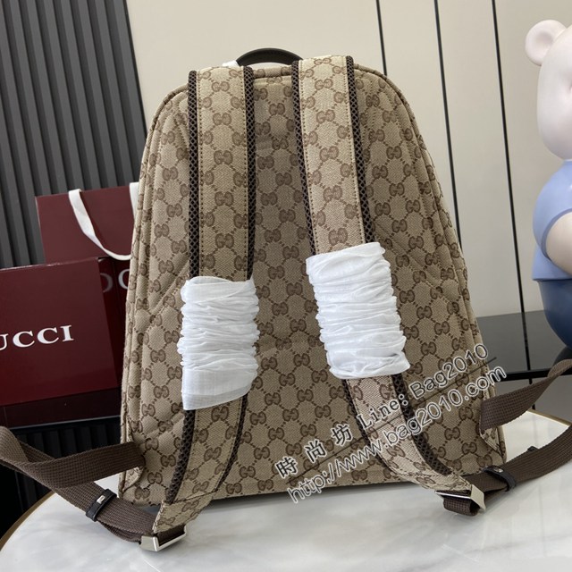 Gucci專櫃古馳2025早春男士包袋系列最新款雙肩背包 jh2909型號：824624